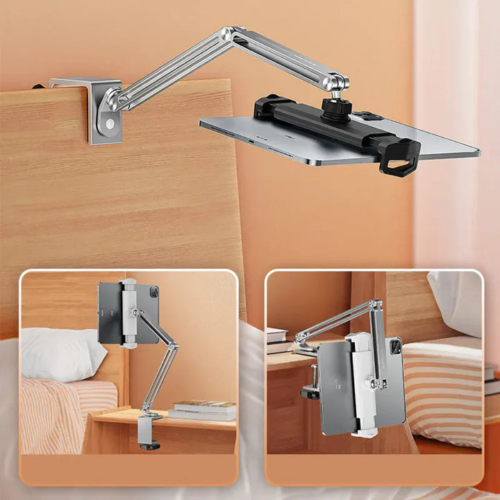 Lisslune | Altivo – 360° Adjustable Aluminium Stand for Tablets & Smartphones