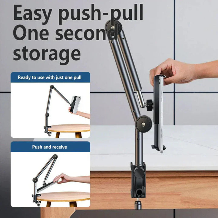 Lisslune | Altivo – 360° Adjustable Aluminium Stand for Tablets & Smartphones
