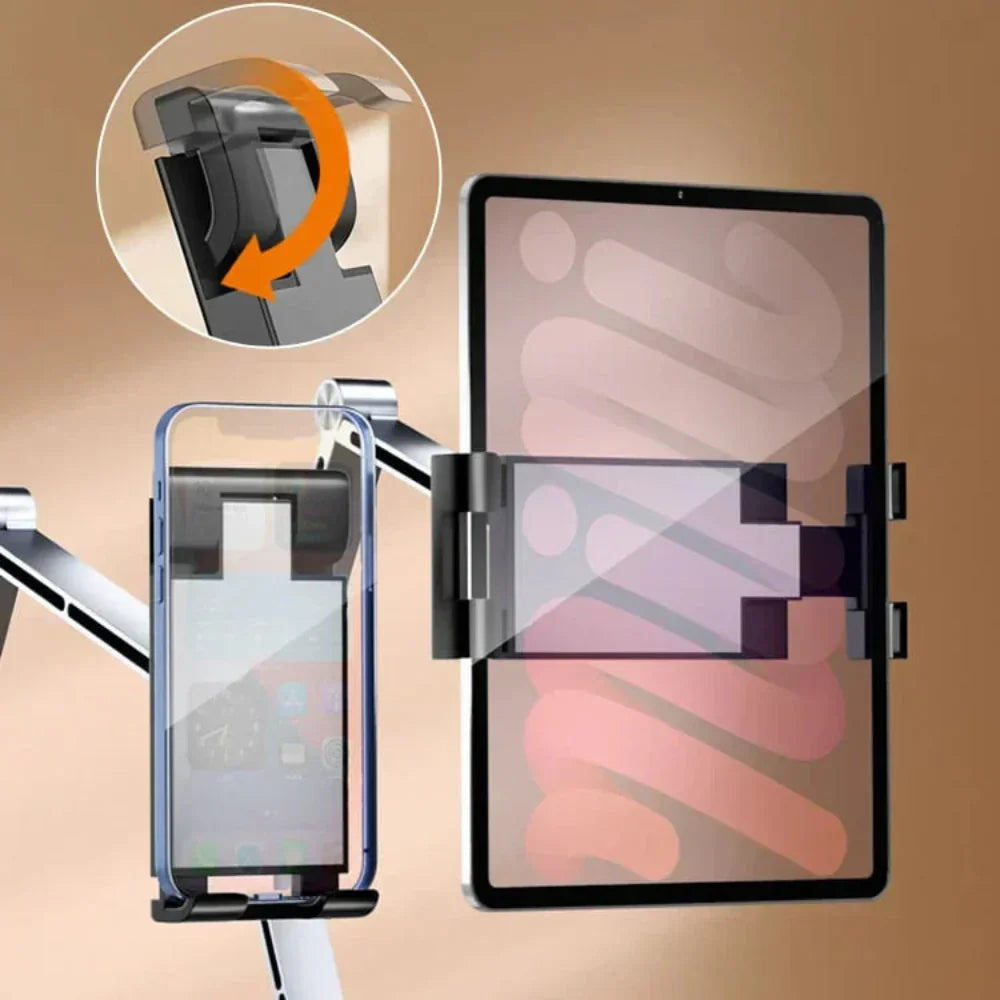 Lisslune | Altivo – 360° Adjustable Aluminium Stand for Tablets & Smartphones