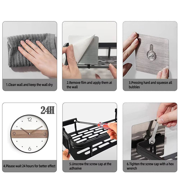 Lisslune | Aluma Curve Shower Caddy