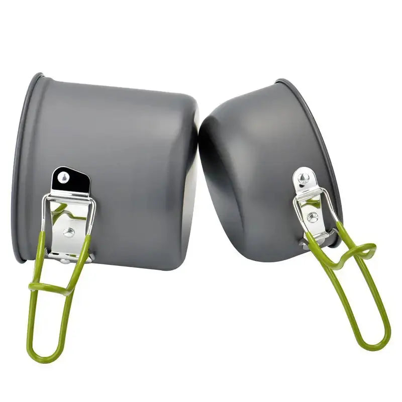 Lisslune | Camping Cookware Set with Stainless Steel Cutlery and Carry Bag