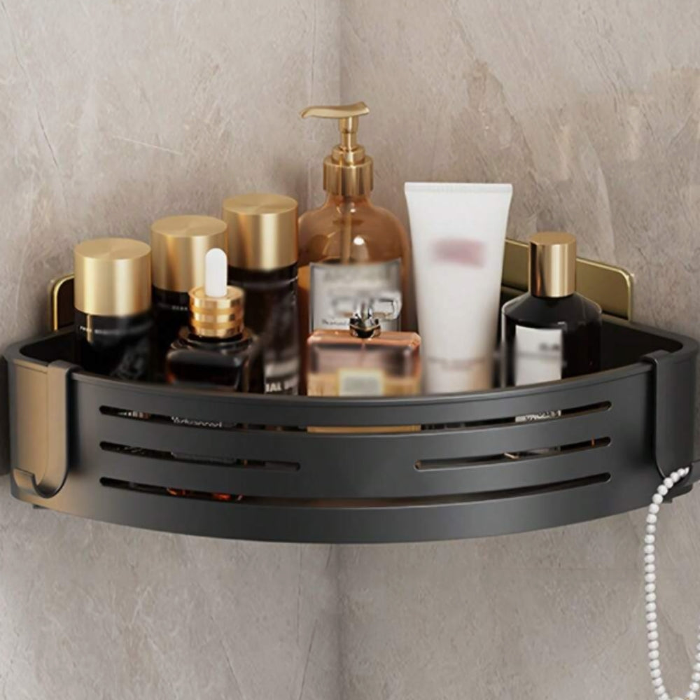 Lisslune | Aluminum Corner Shower Caddy Rack