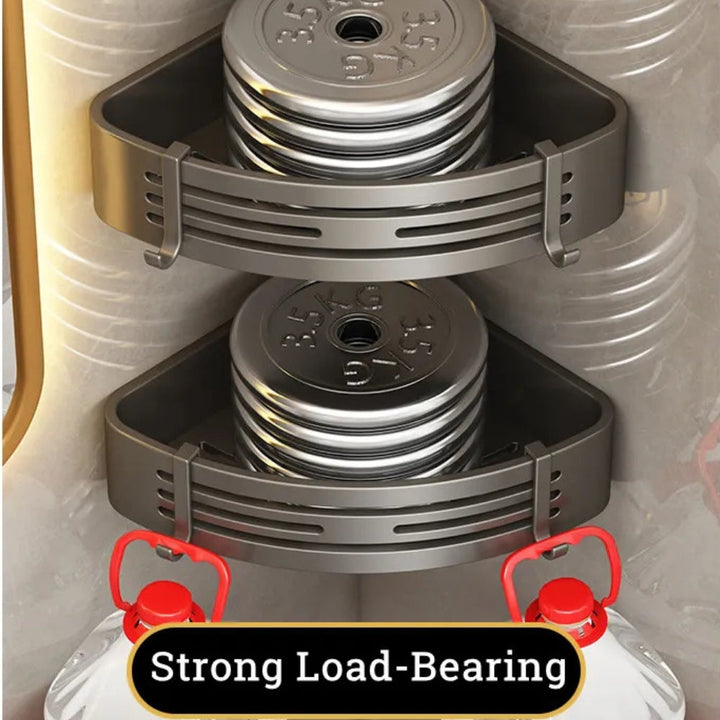 Lisslune | Aluminum Corner Shower Caddy Rack