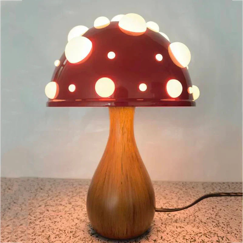 Lisslune | MysticMushroom - Enchanting Amanita Mushroom Lamp