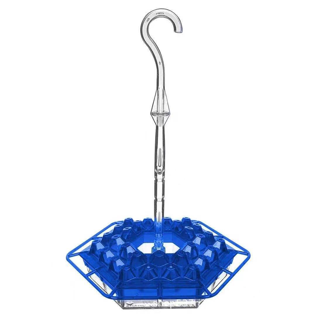 Lisslune | NectarHex – Ant-proof hummingbird feeder with 30 ports and UV-resistant design