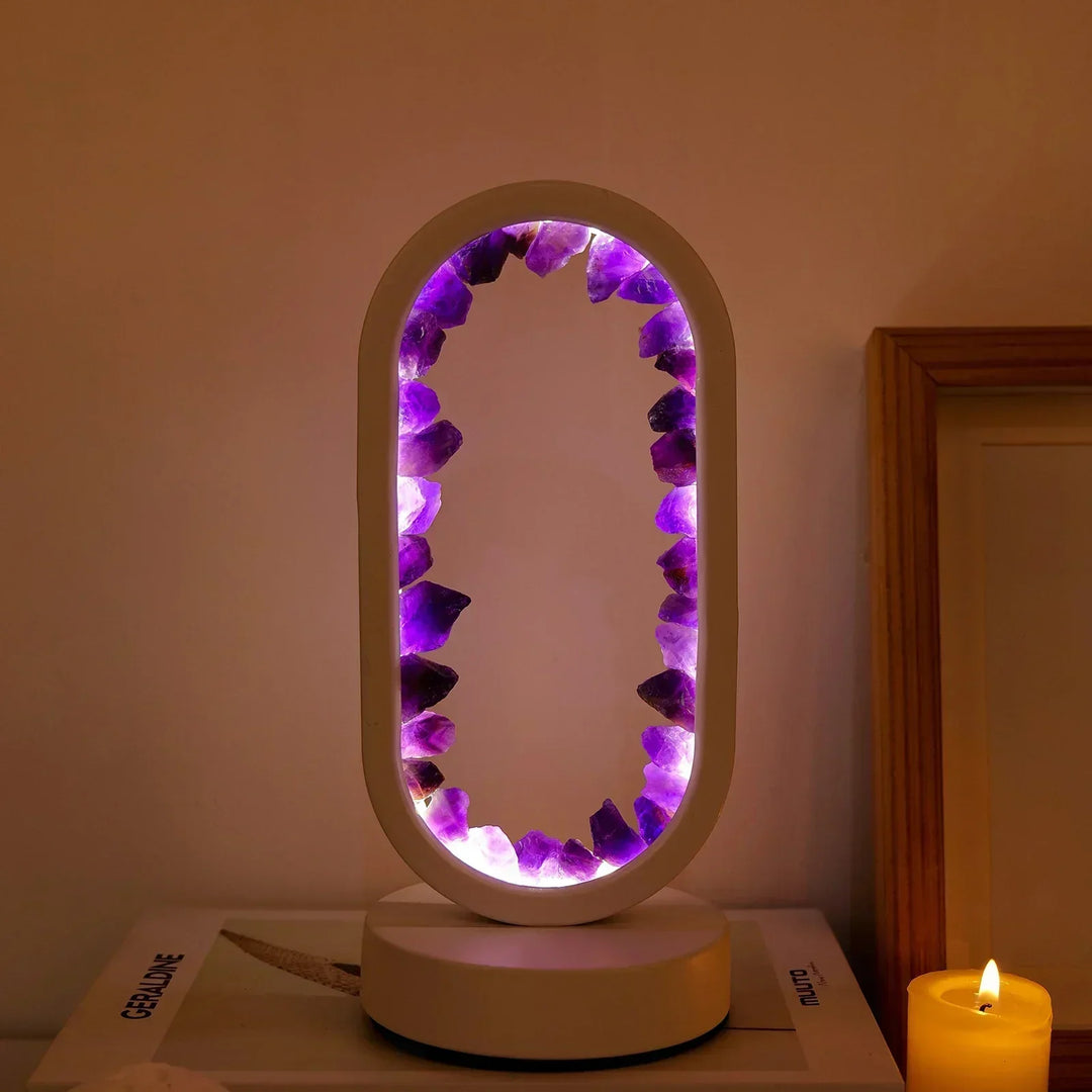 Lisslune | LavenderGlow - Amethyst Lighting for a Serene and Elegant Mood