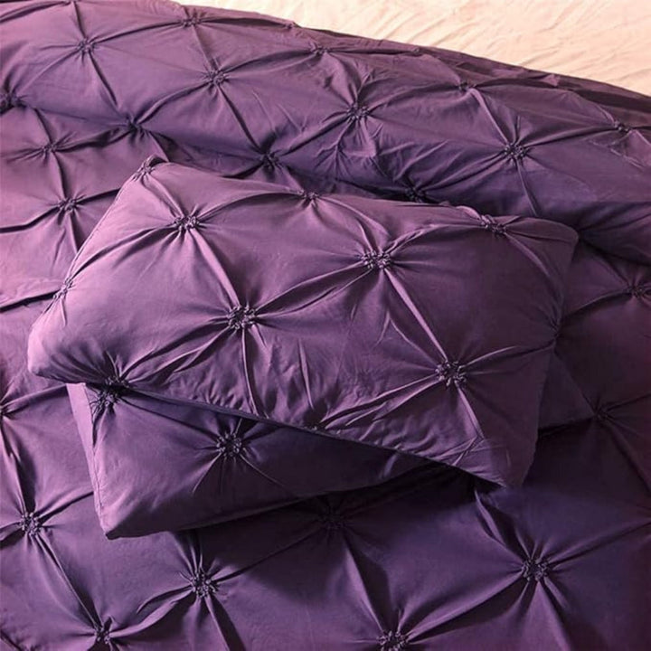 Lisslune | Amore Luxury Pinch Pleat Duvet Cover Set