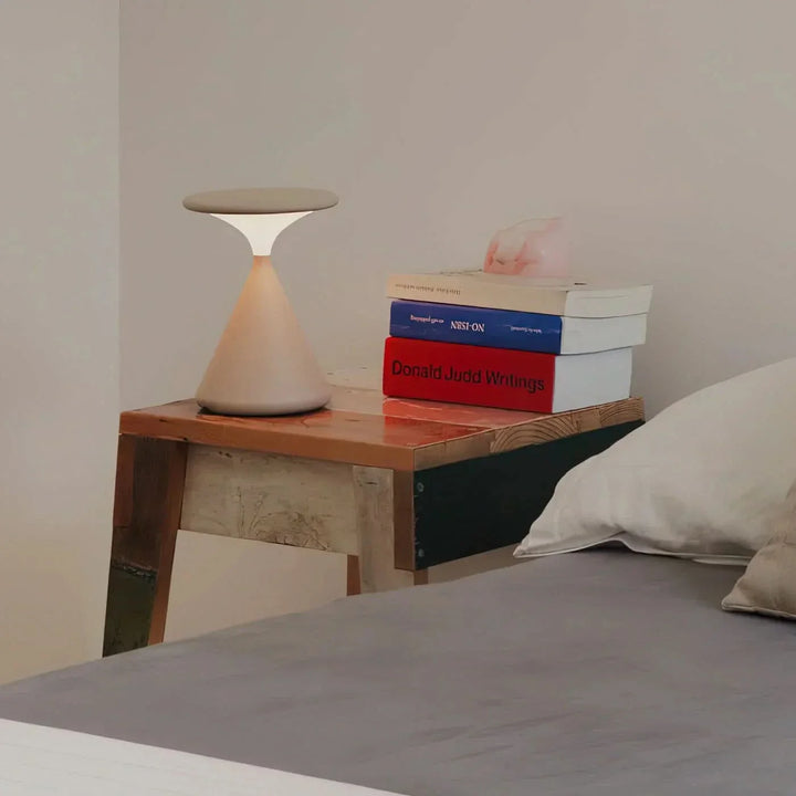 Lisslune | Hourglass Cordless LED Table Lamp with Touch Dimmer