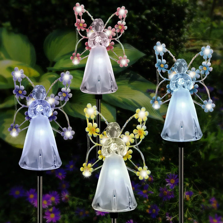 Lisslune | RadiantAngel - Solar LED Angel Lamp for a Soothing Atmosphere