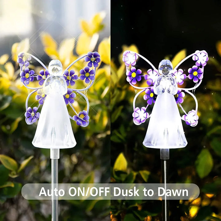 Lisslune | RadiantAngel - Solar LED Angel Lamp for a Soothing Atmosphere