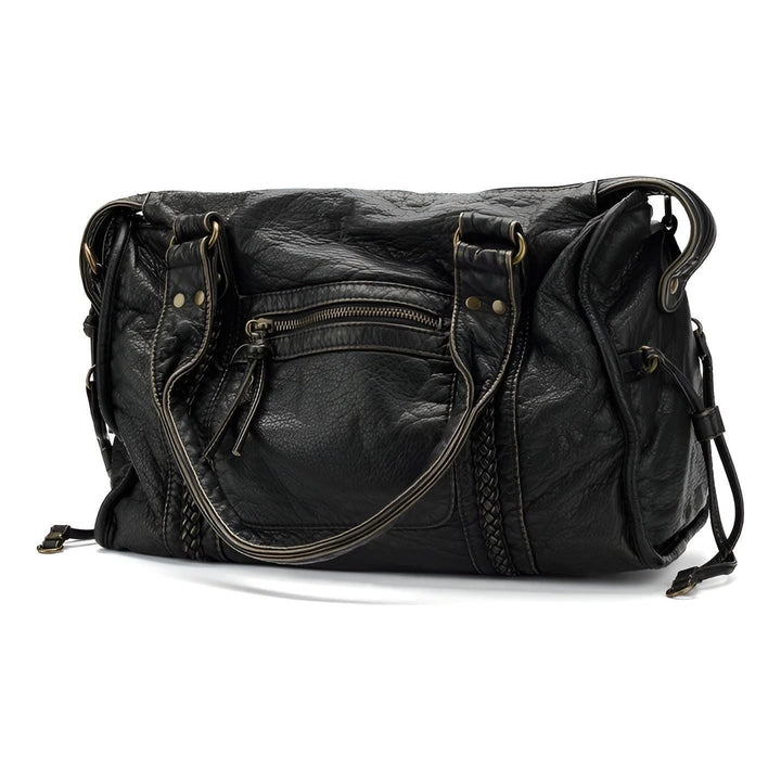 Lisslune | Genuine Leather Shoulder Bag – Elegant & Durable Handbag for Work and Everyday Use