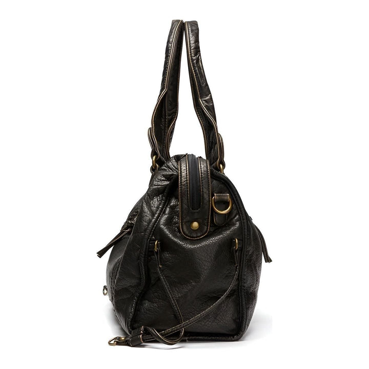 Lisslune | Genuine Leather Shoulder Bag – Elegant & Durable Handbag for Work and Everyday Use