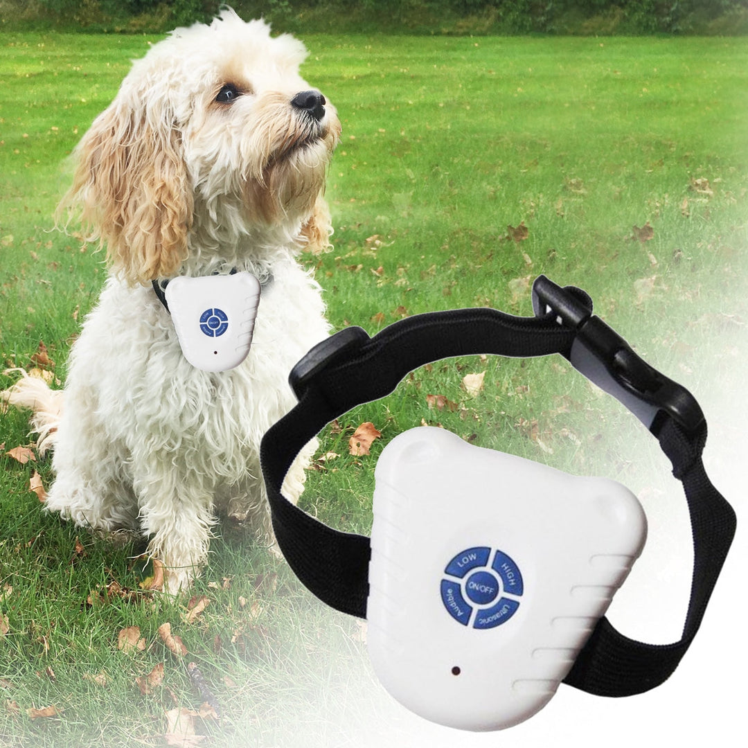 Lisslune | Ultrasonic Anti-Bark Collar – Without Shocks, 25-50 cm