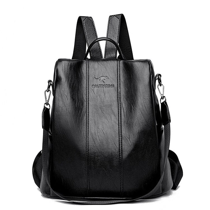 Lisslune | Theft-Proof Leather Backpack for Women in Vintage Style