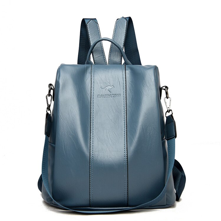 Lisslune | Theft-Proof Leather Backpack for Women in Vintage Style