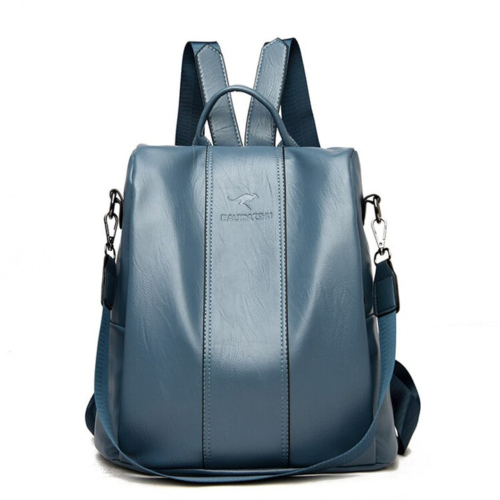 Lisslune | Theft-Proof Leather Backpack for Women in Vintage Style