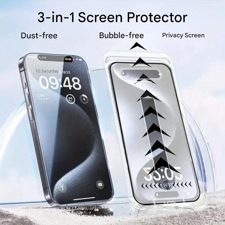 Lisslune | iShield Privacy – 3-in-1 Privacy Glass Film for iPhone