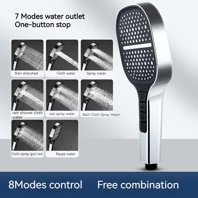 Lisslune | AquaFlow High Pressure Shower Head