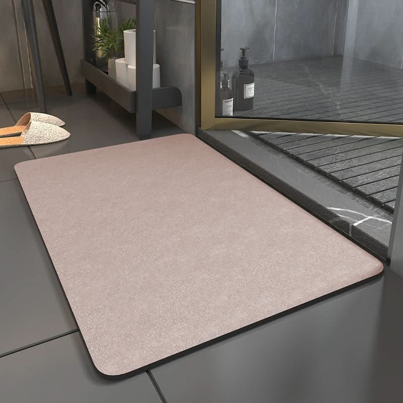 Lisslune | Non-slip bath mat with quick-drying & high absorbency