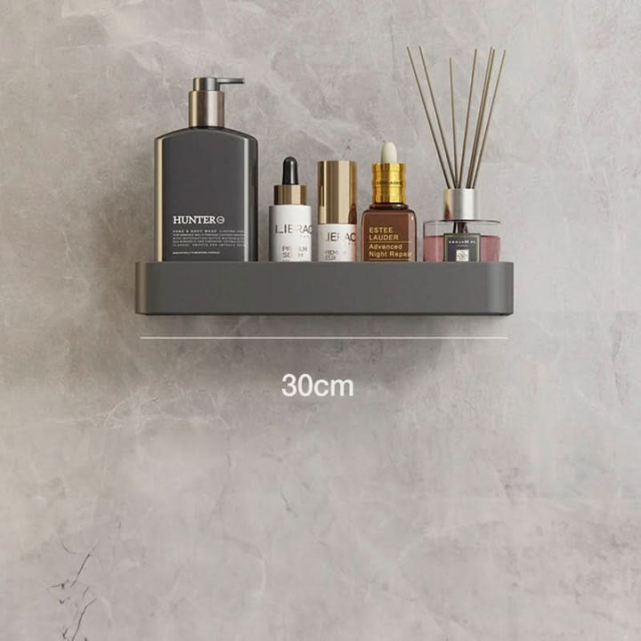 Lisslune | Elegant Wall Shelf for Stylish Bathroom Organization without Drilling