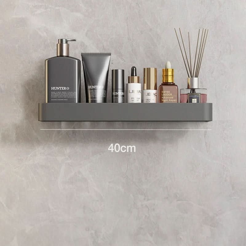 Lisslune | Elegant Wall Shelf for Stylish Bathroom Organization without Drilling