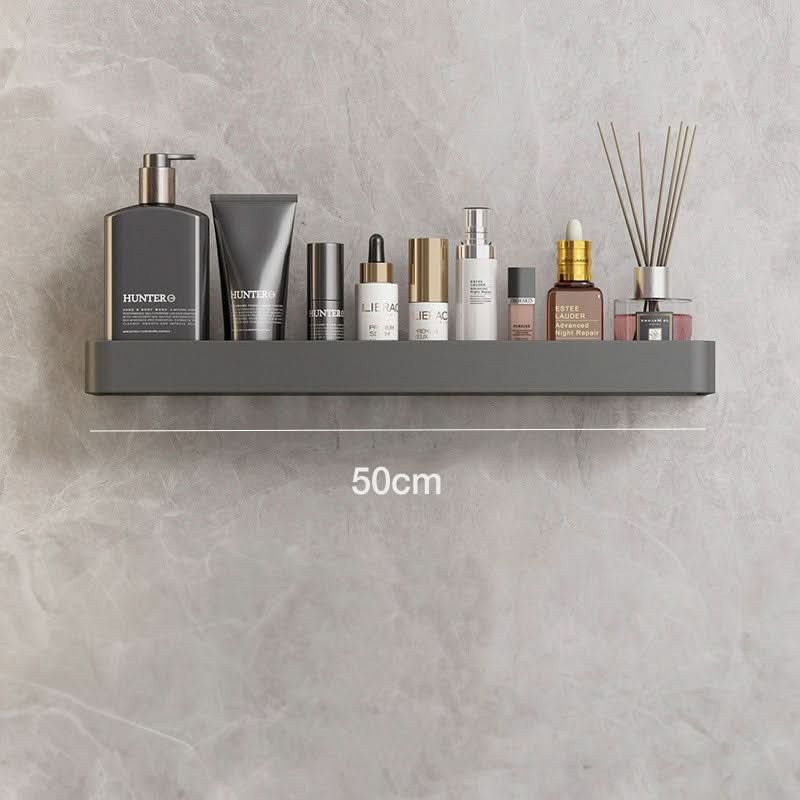 Lisslune | Elegant Wall Shelf for Stylish Bathroom Organization without Drilling