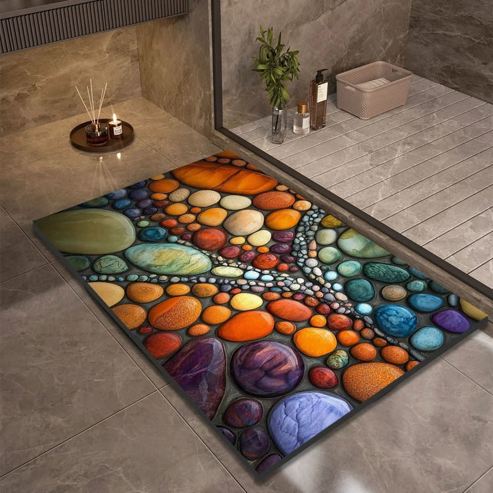 Lisslune | Diatomaceous Earth Bath Mat for Safety & Comfort