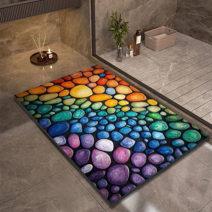 Lisslune | Diatomaceous Earth Bath Mat for Safety & Comfort