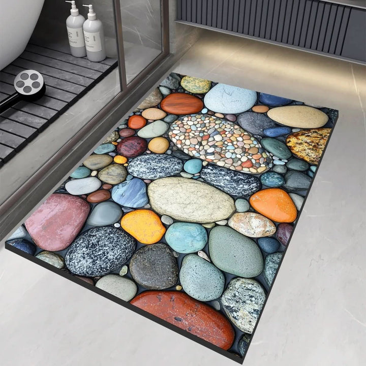 Lisslune | Diatomaceous Earth Bath Mat for Safety & Comfort