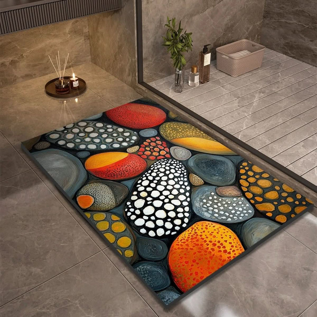 Lisslune | Diatomaceous Earth Bath Mat for Safety & Comfort