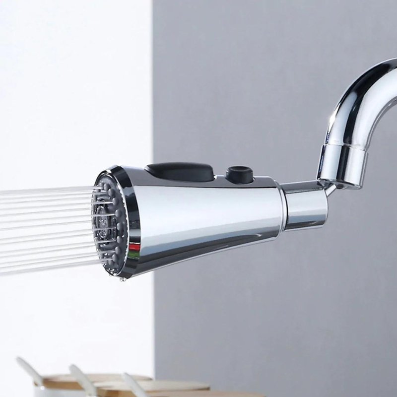Lisslune | AquaFlow Faucet Sprayer – 360° Rotatable Spray Head with Water-Saving Technology