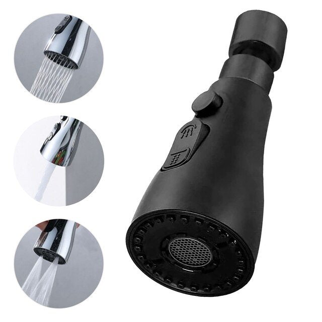 Lisslune | AquaFlow Faucet Sprayer – 360° Rotatable Spray Head with Water-Saving Technology