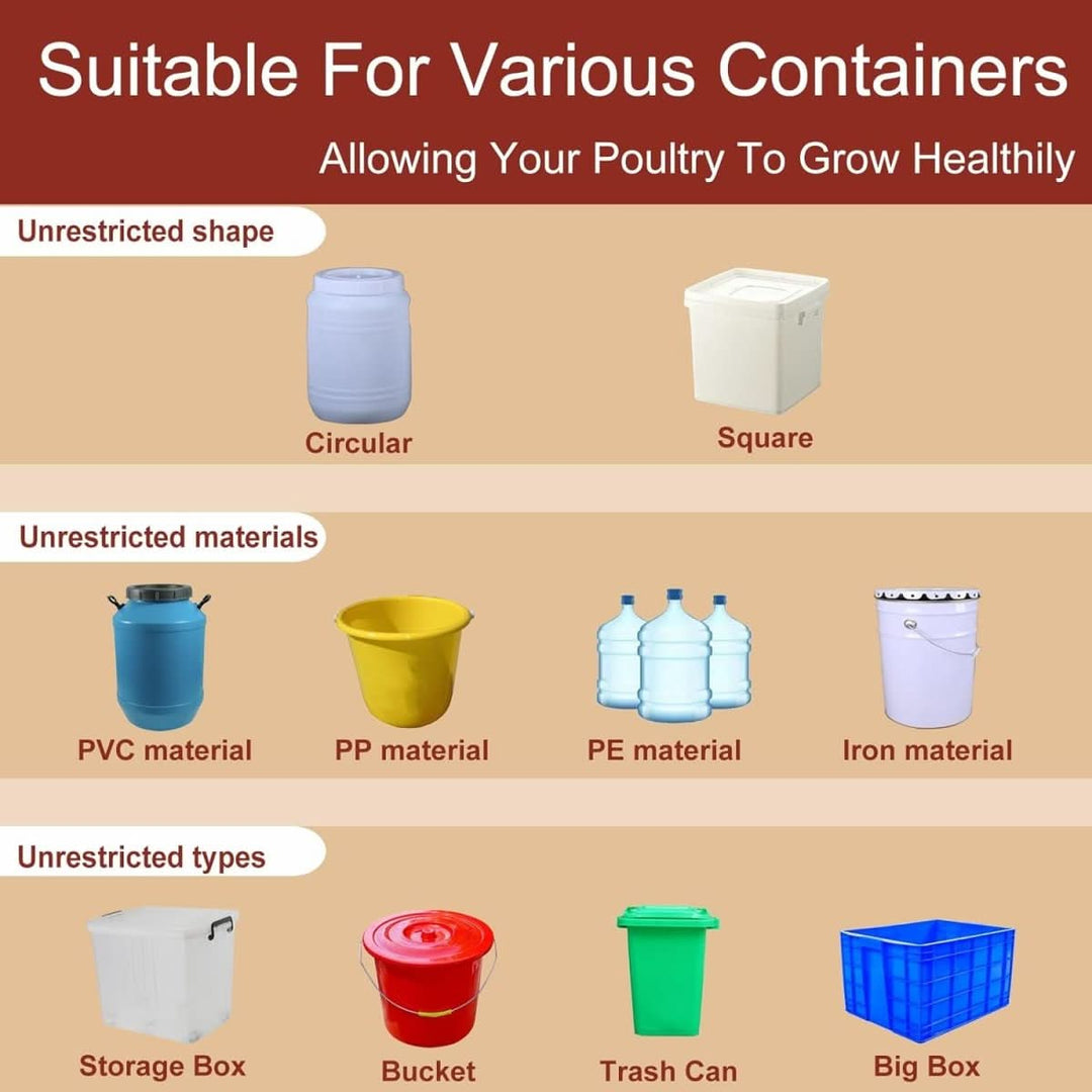 Lisslune | Automatic Chicken Waterer for Healthy Flocks