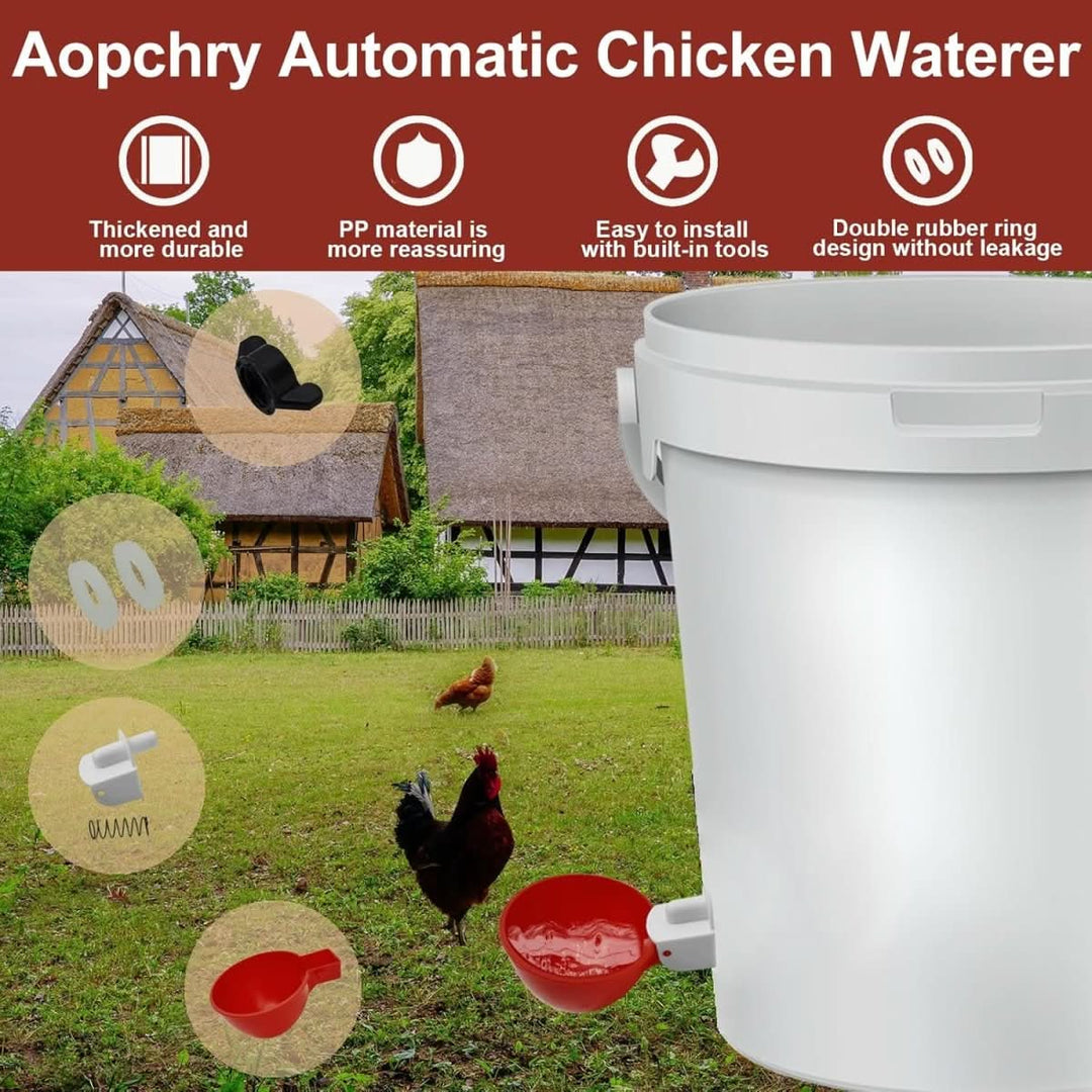 Lisslune | Automatic Chicken Waterer for Healthy Flocks