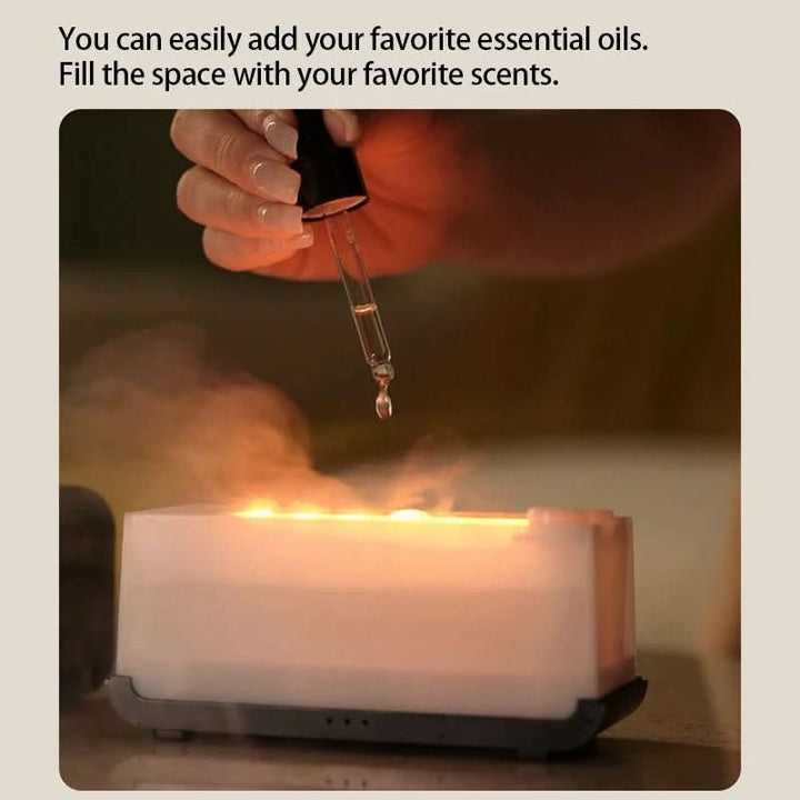 Lisslune | Compact Ultrasonic Aroma Diffuser with LED Color Changing