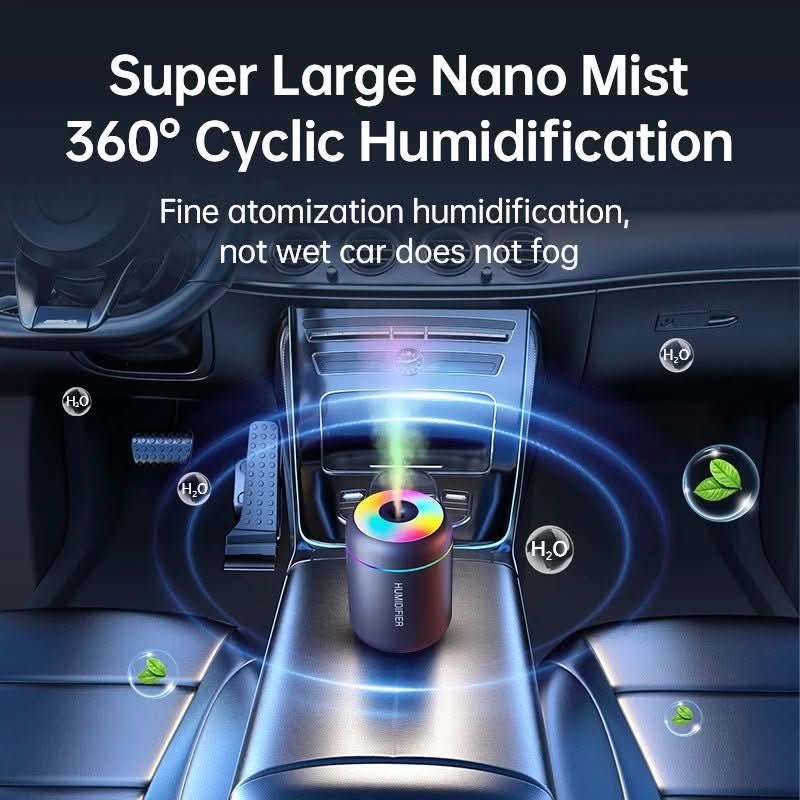 Lisslune | 180ml USB air humidifier with LED lighting