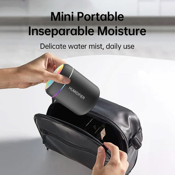 Lisslune | 180ml USB air humidifier with LED lighting