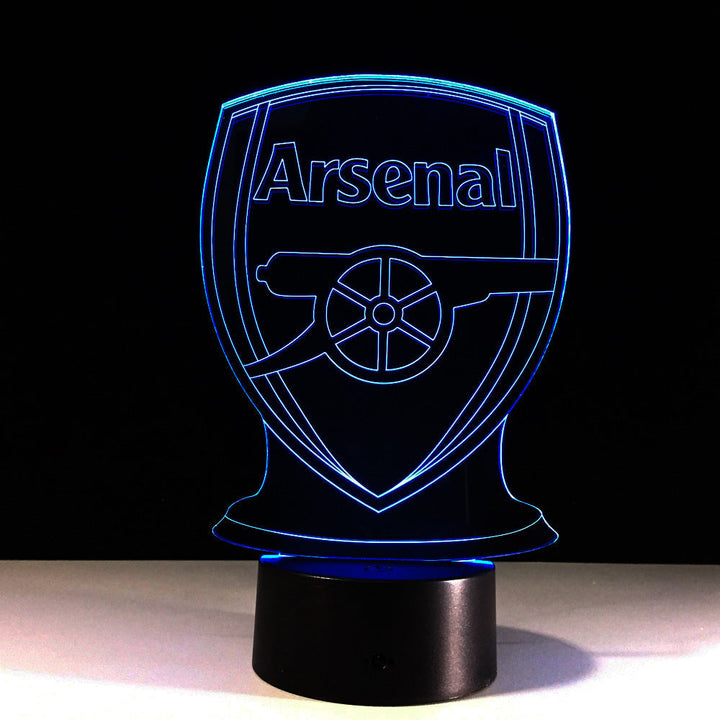 Lisslune | Football Arsenal 3D Optical Illusion Lamp