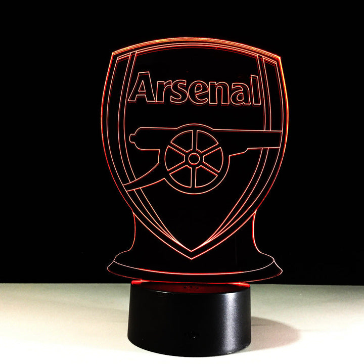 Lisslune | Football Arsenal 3D Optical Illusion Lamp