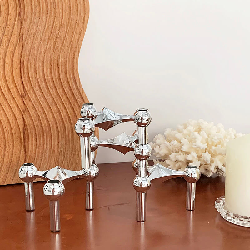 Lisslune | Art Metal Candle Holder