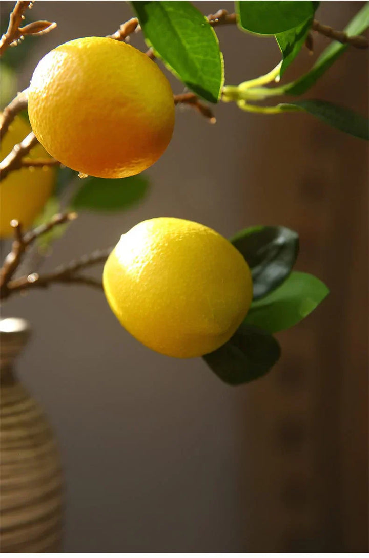 Lisslune | Artificial Lemon Branch
