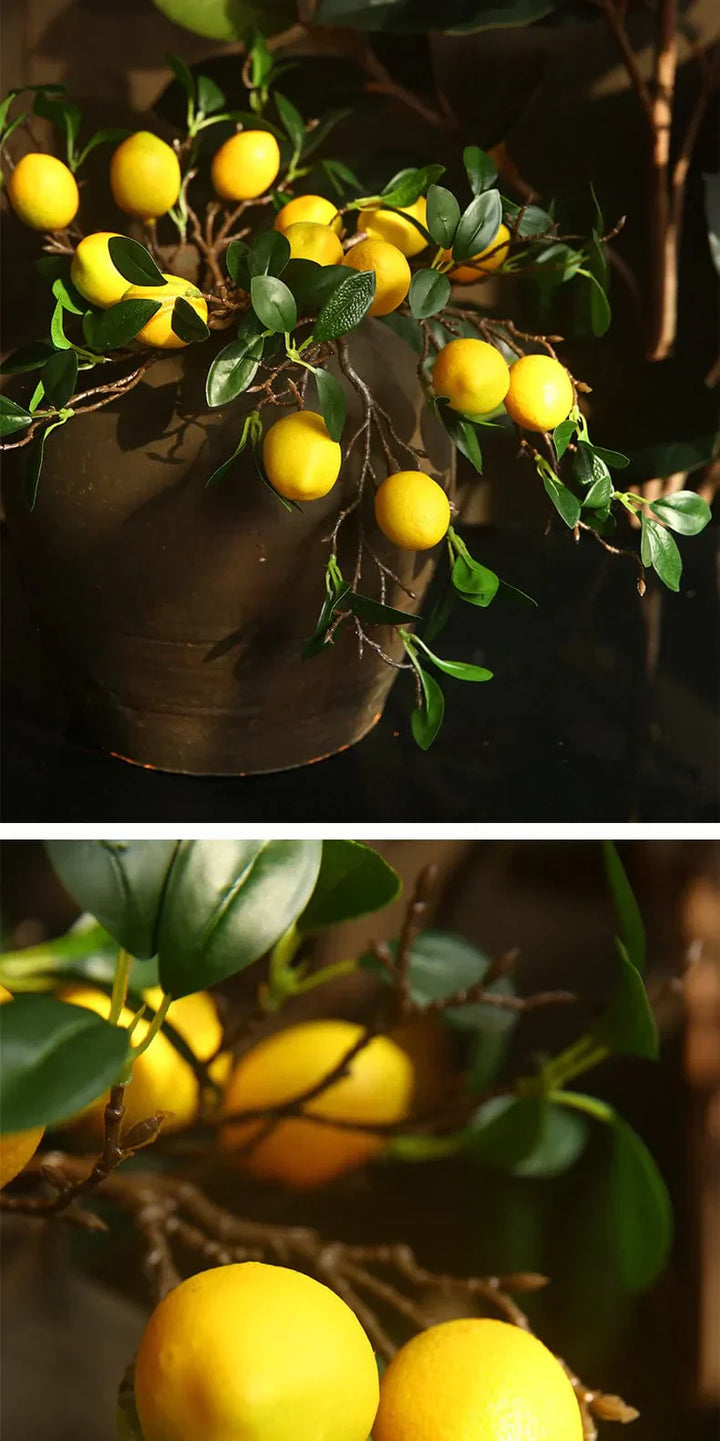 Lisslune | Artificial Lemon Branch