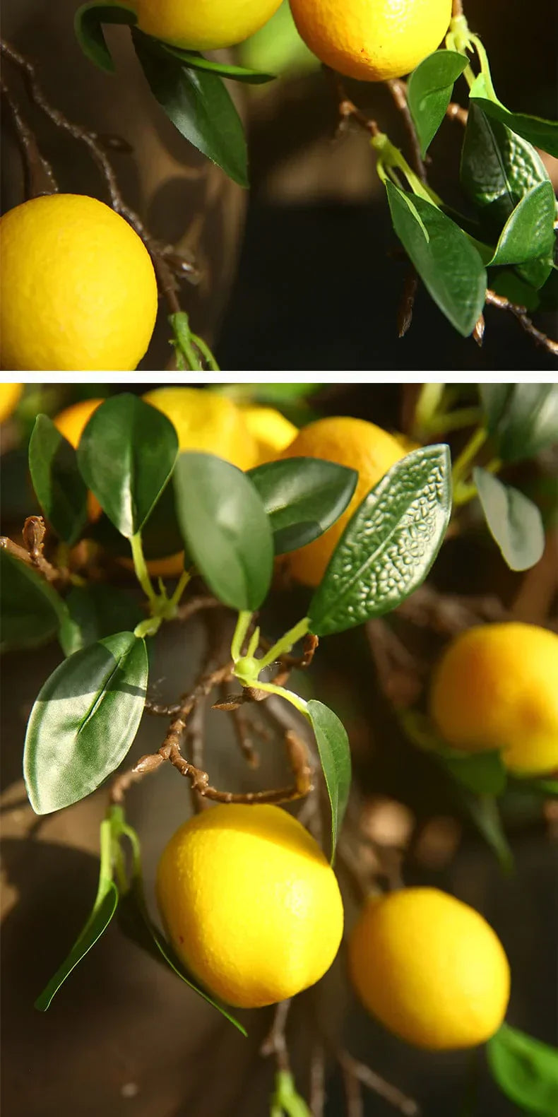 Lisslune | Artificial Lemon Branch