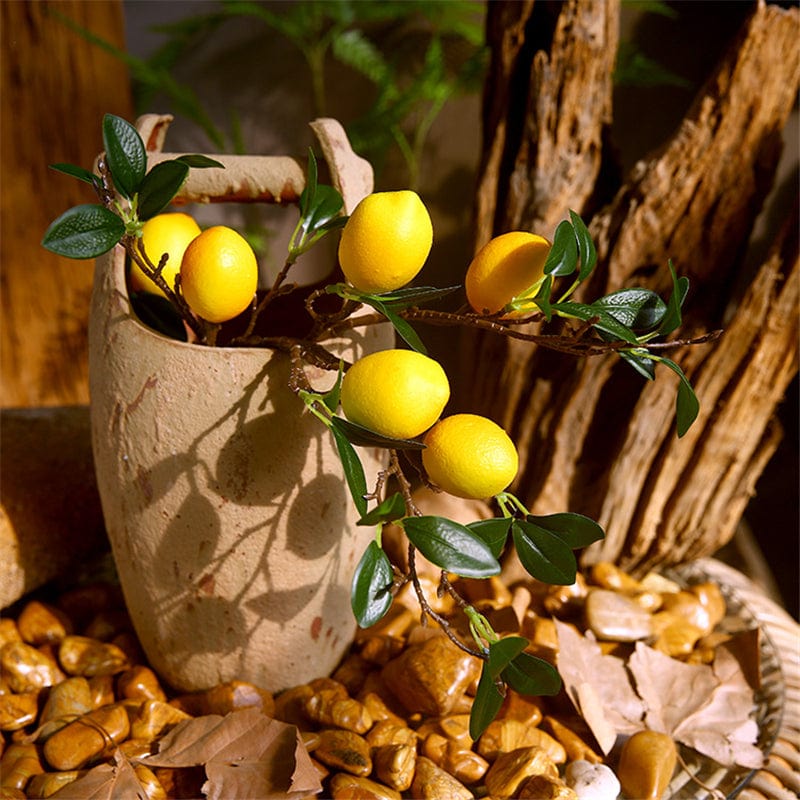 Lisslune | Artificial Lemon Branch