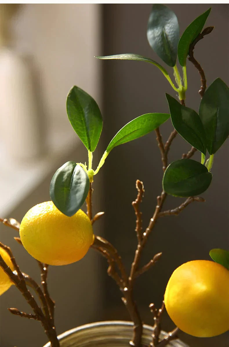 Lisslune | Artificial Lemon Branch