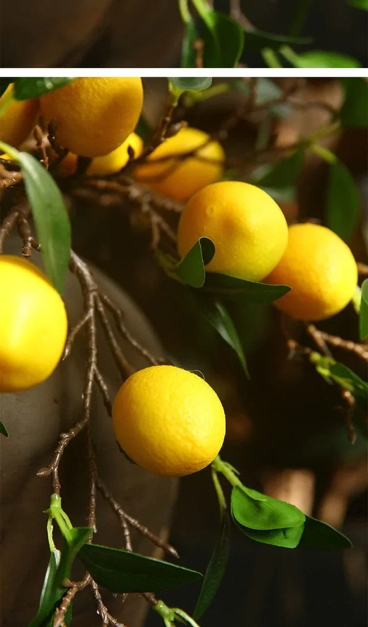 Lisslune | Artificial Lemon Branch