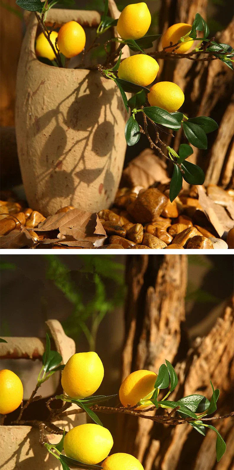 Lisslune | Artificial Lemon Branch