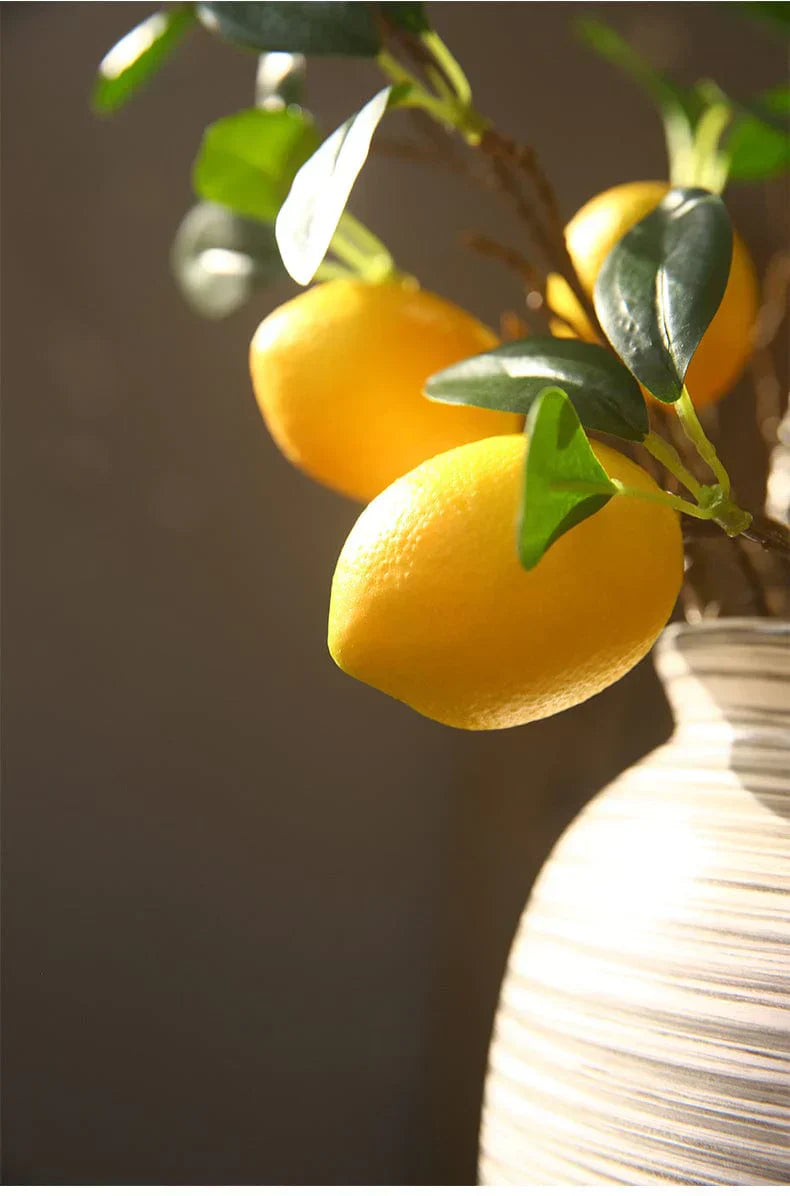 Lisslune | Artificial Lemon Branch