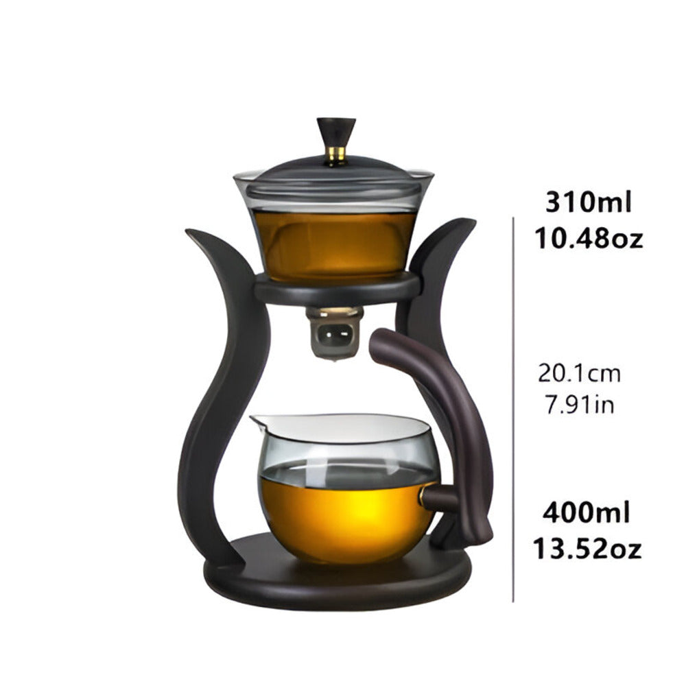 Lisslune | Artisan Magnetic Glass Teapot Set with Infuser – Elegant Drip-Free Glass Teapot for Loose Leaf Tea