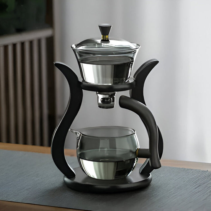 Lisslune | Artisan Magnetic Glass Teapot Set with Infuser – Elegant Drip-Free Glass Teapot for Loose Leaf Tea